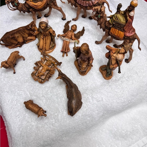 oepose italy 33 Other - Handcrafted Nativity Scene Set - Brown